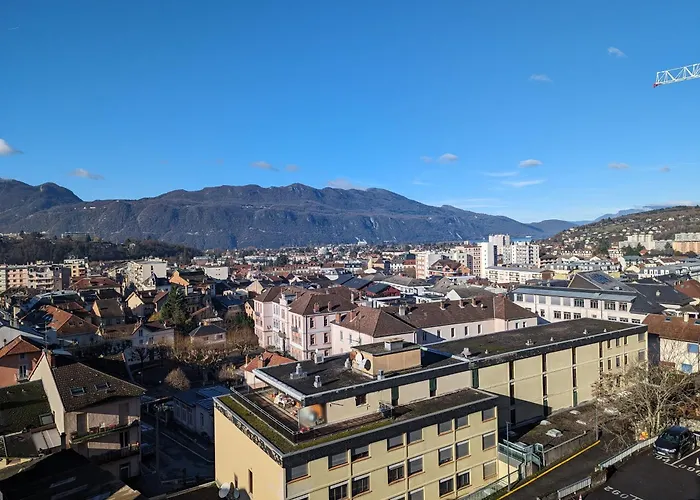 아파트 Avec Vue Au Centre Proche Des Thermes